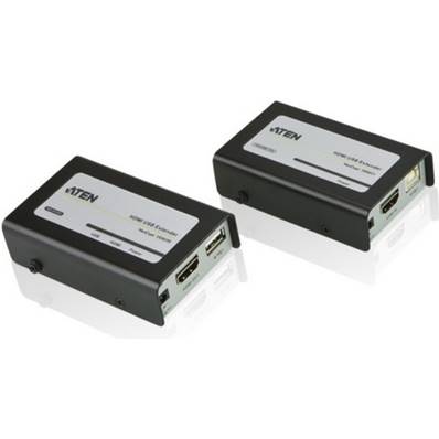 Aten - Extendeur HDMI et USB 2.0, HDMI par 2RJ cat.5e/6,  jusqu’à 60m