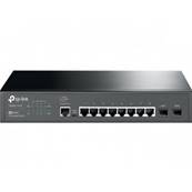 TP-Link T2500-10TS Switch niveau 2 - 8x10/100/1000 + 2 SFP