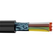 2080 Câble de télécommande 8x0.22mm² PVC noir Ø 5,50mm