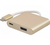 Adaptateur USB 3.1 type-C vers HDMI + charge par type-C