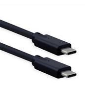 Câble USB3.2 Gen2x2 (20 Gbps) type C vers C M/M (240W) noir -1,5m 