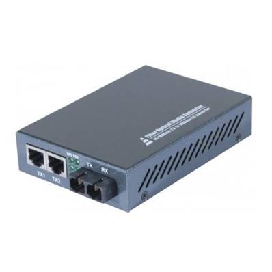 Convertisseur fibre optique SC 100FX - 2 ports RJ45 10/100 Ethernet