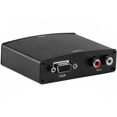 Convertisseur HDMI vers VGA + 2 RCA audio